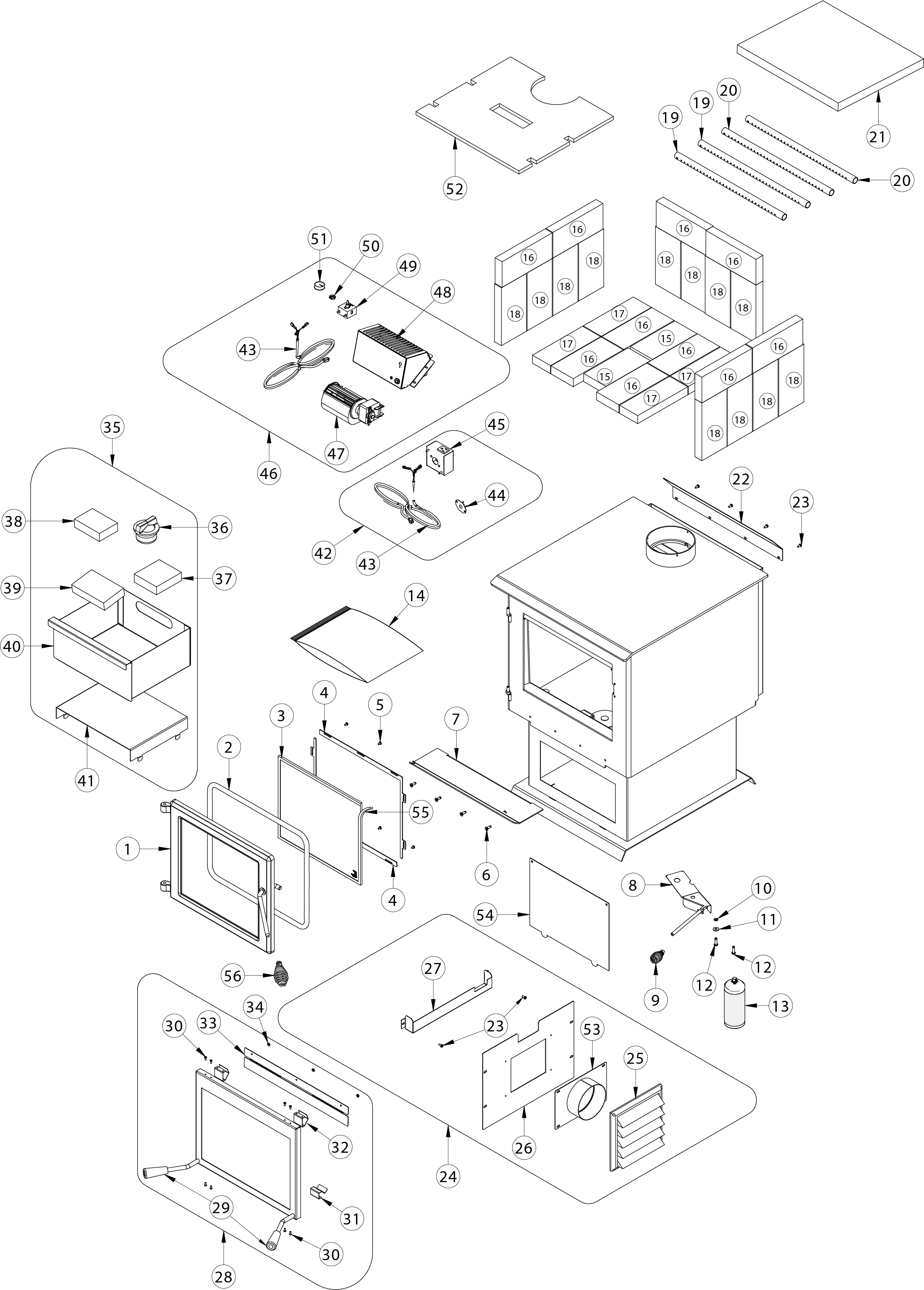 Pièces de remplacement