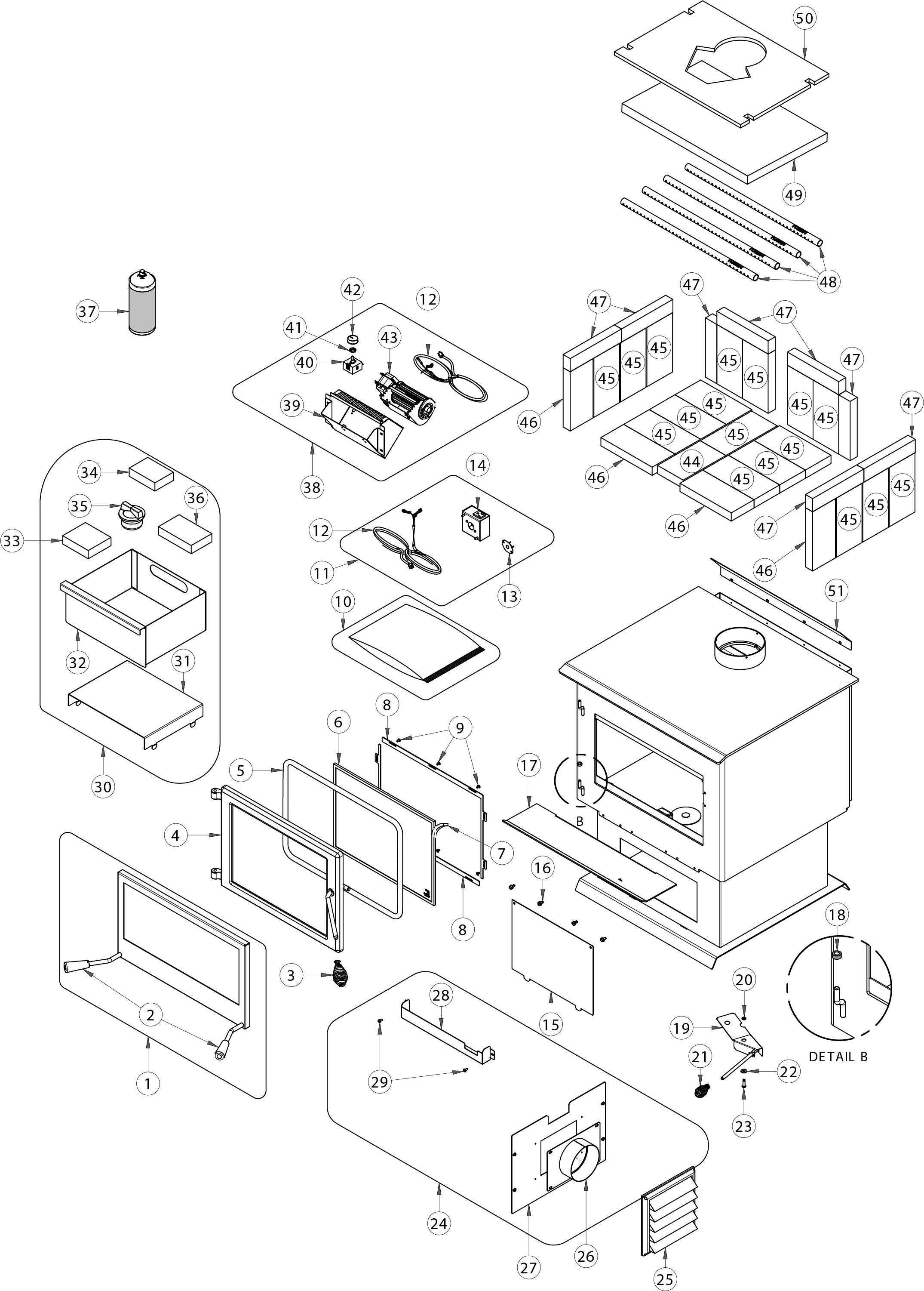 Pièces de remplacement