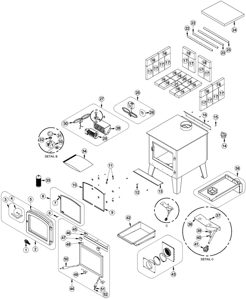 Pièces de remplacement