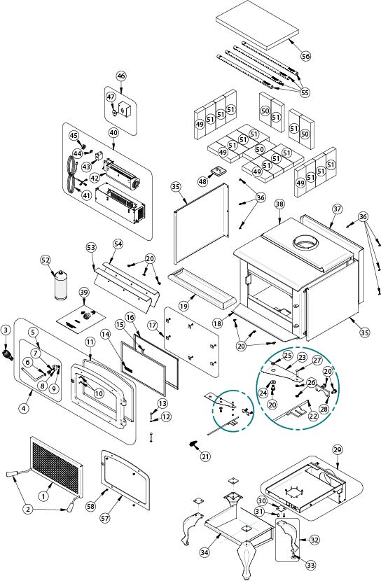 Pièces de remplacement