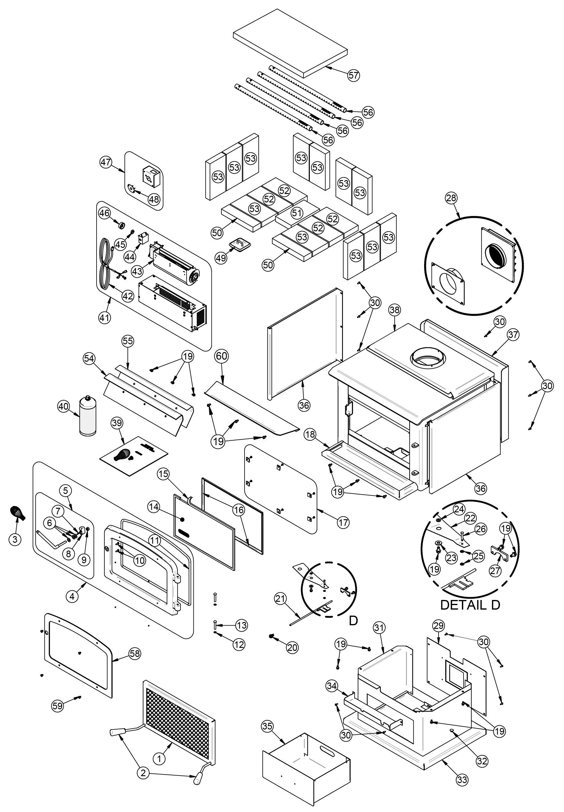 Pièces de remplacement