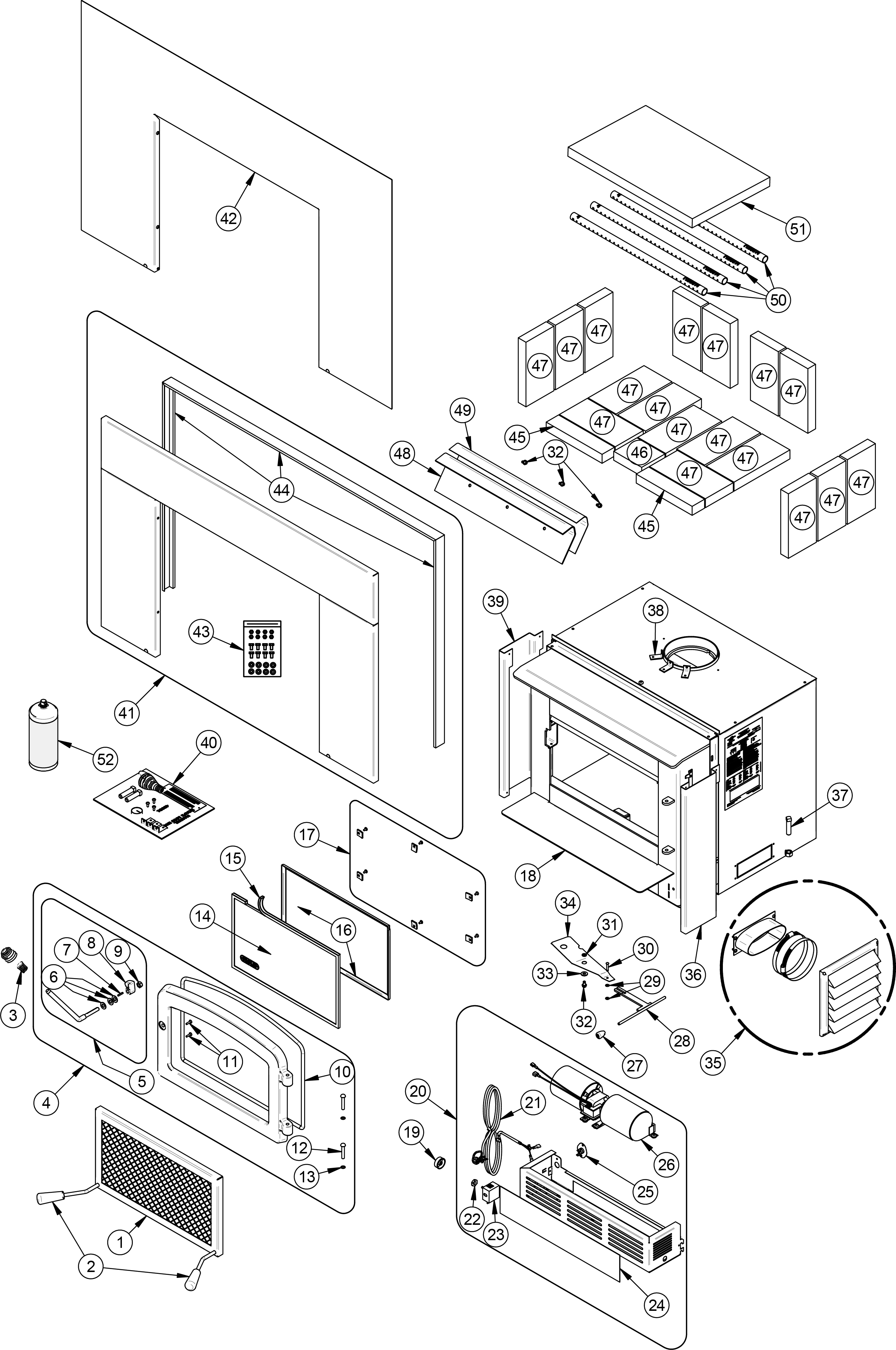 Pièces de remplacement