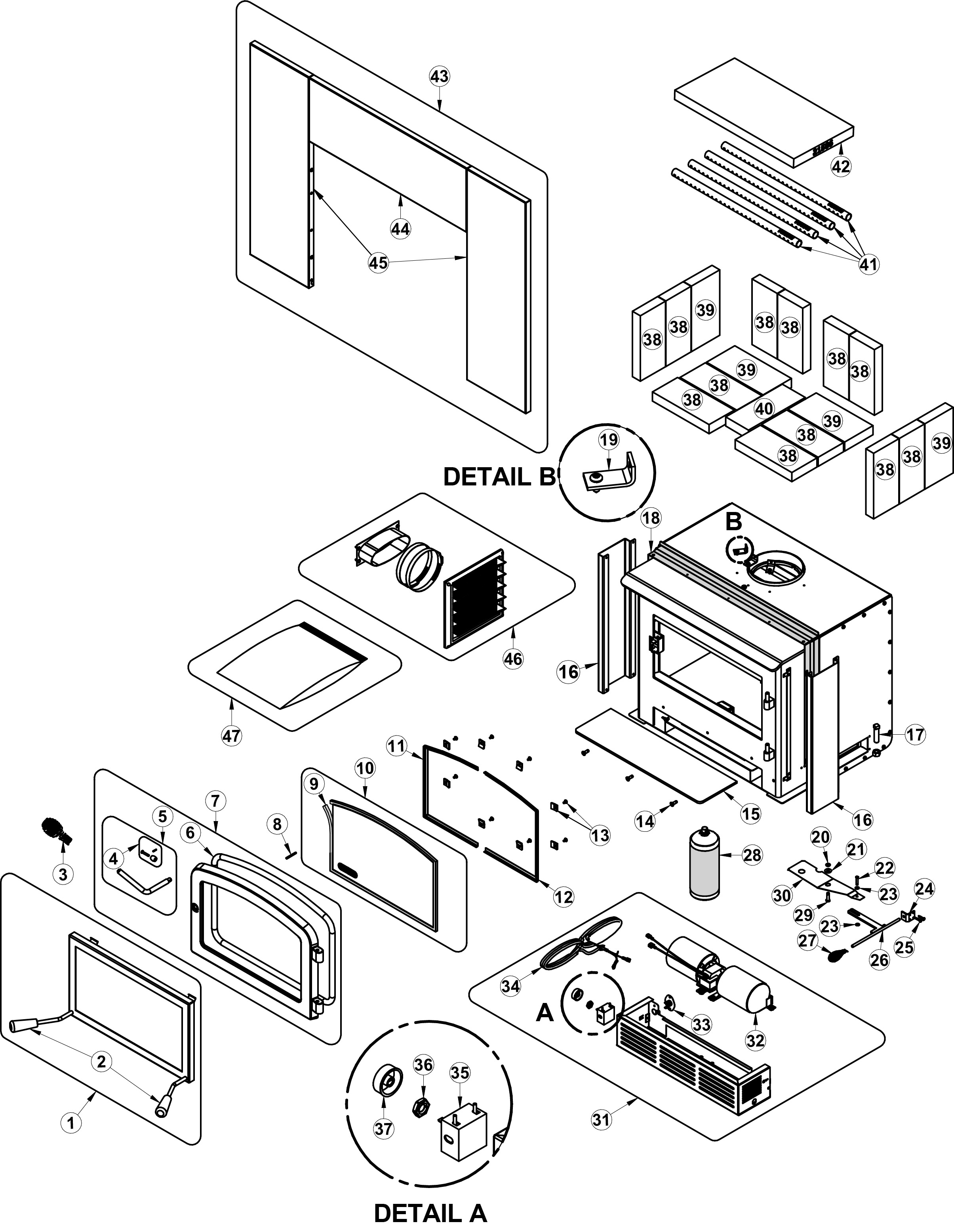 Pièces de remplacement