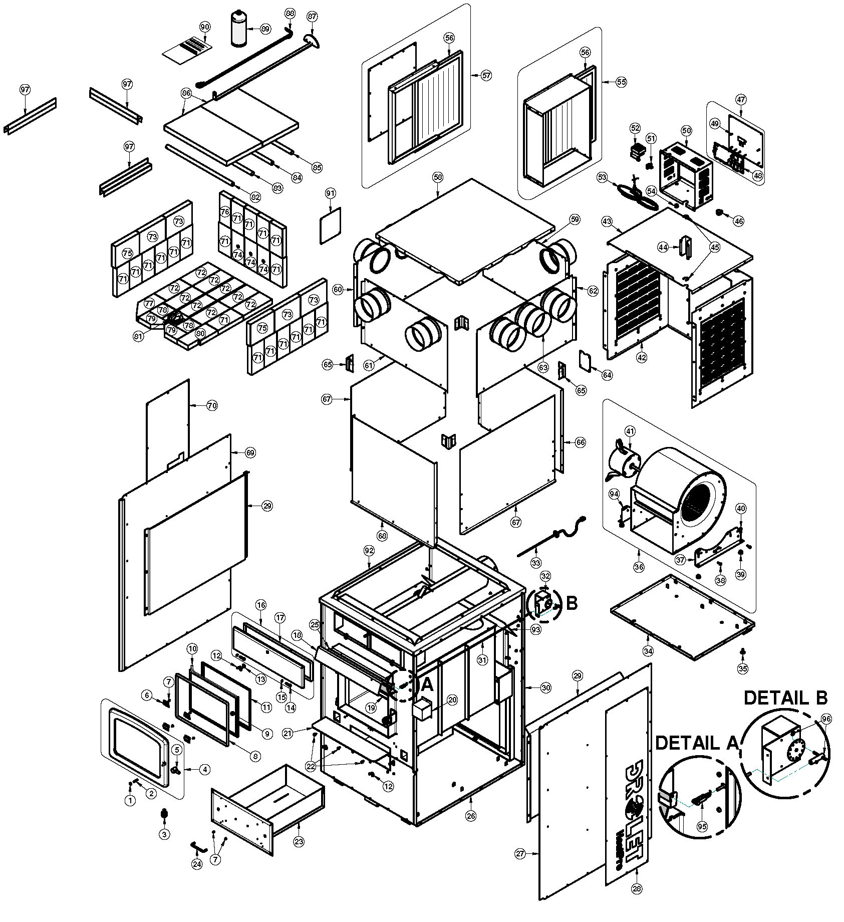 Pièces de remplacement