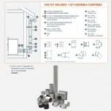 4" VORTEX PELLET VENT GROUND FLOOR KIT