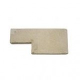 4" X 9'' X 1 5/8'' X 3 5/16'' REFRACTORY BRICK