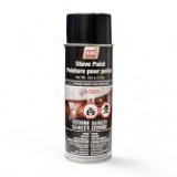 METALLIC BLACK STOVE PAINT - 342 g (12oz) AEROSOL