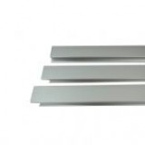 BRUSHED NICKEL LARGE FACEPLATE TRIMS (32" X 50")