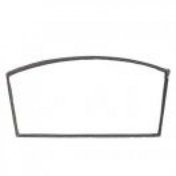 ARCHED REPLACEMENT GLASS WITH GASKET 11 5/8" X 22" X 13 3/8"