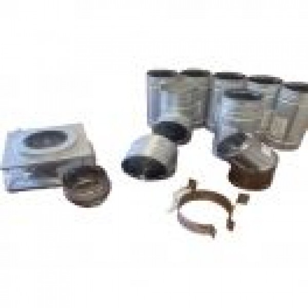 SIMPSON DURA-VENT 4" PELLET VENT GROUND FLOOR KIT (AC-4EPV-GFK)