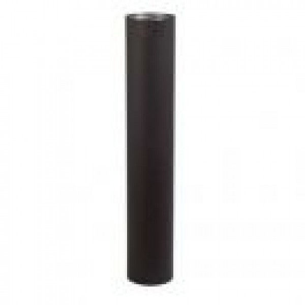 6'' X 18''L VORTEX DOUBLE WALL BLACK PIPE