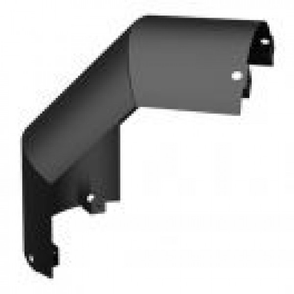 90° ELBOW APPROVED SBIHA SHIELD SINGLE WALL BLACK PIPE - 6''Ø