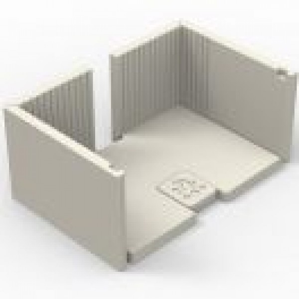 MOULDED REFRACTORY PANELS FOR MINIMALIST BASE AND INSERT