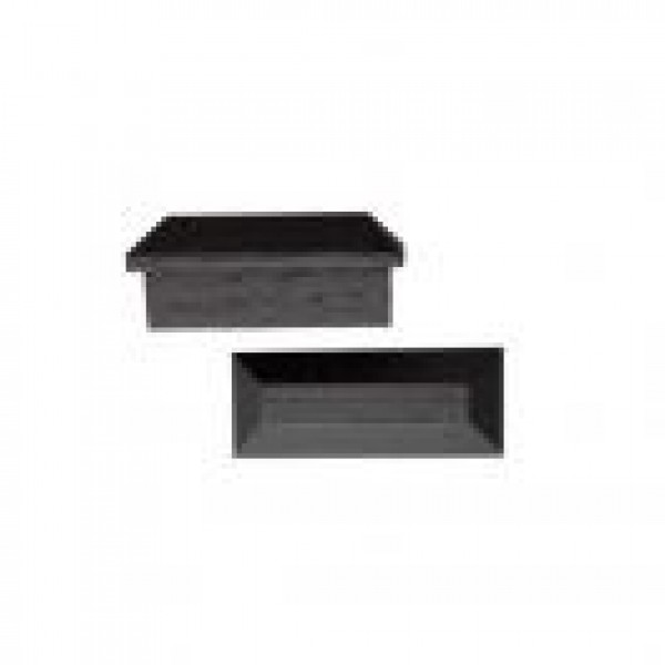 BLACK WOODEN DOOR HANDLE (2 UNITS)