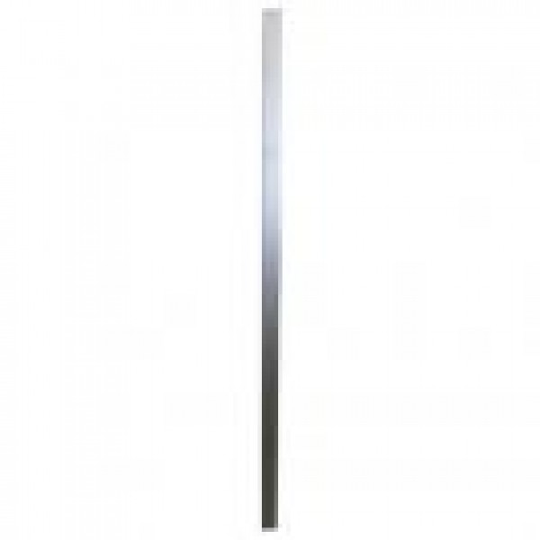 EXTRUSION D'ALUMINIUM DU HAUT 44" ARGENT BROSSÉ