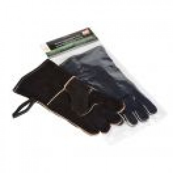 KEVLAR THREAD WOOD STOVE AND FIREPLACE GLOVES