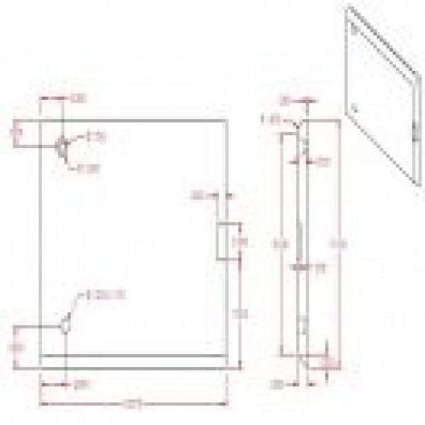 LEFT REFRACTORY SLAB