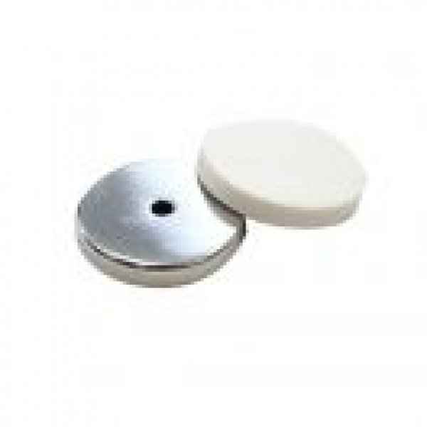 ENCASED MAGNETIC DISC WITH MOUNTING HOLE, CERAMIC, 3/16'' THICK, 1-15/64'' DIA