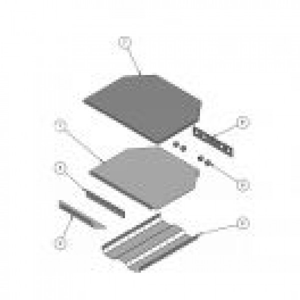 MANIFOLD BAFFLE WITH INSULATION (DIF-DIAMEVO)