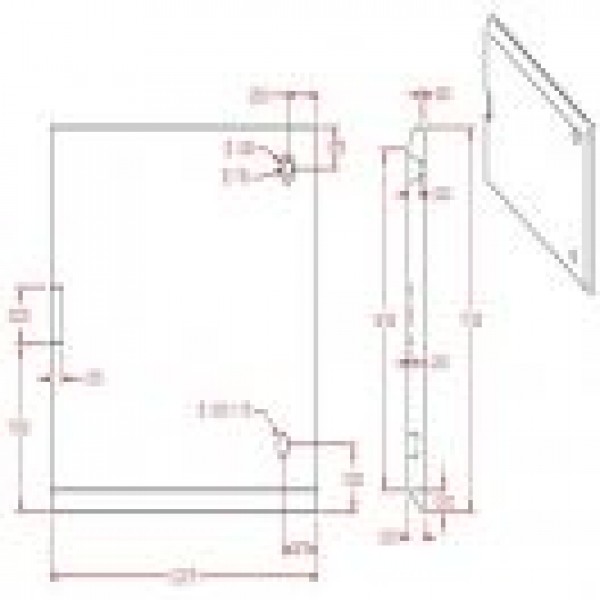 RIGHT REFRACTORY SLAB