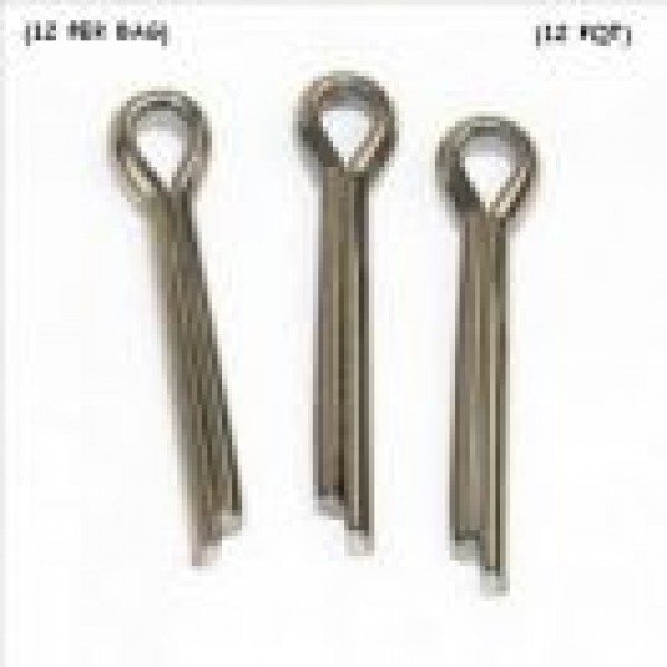 STAINLESS STEEL COTTER PIN 1/8" X 1 1/2" (12 UNITS)