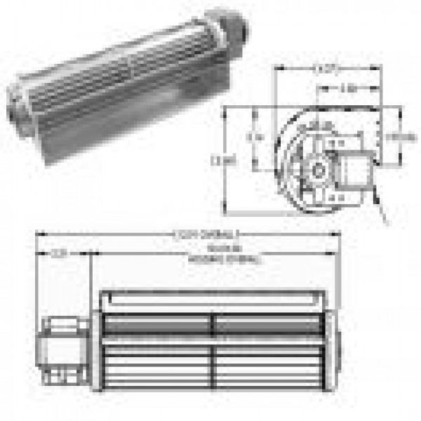 VENTILATEUR 110CFM 115V