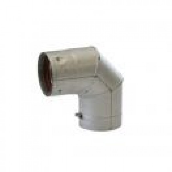 VORTEX 3" X 90° PELLET ELBOW (UNPAINTED)