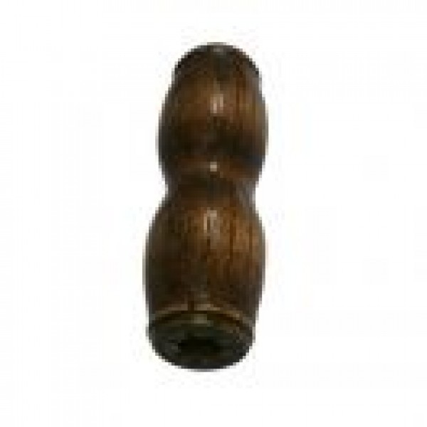 WOODEN DOOR HANDLE 1/2'' (BROWN)