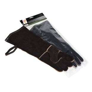 19" KEVLAR THREAD WOOD STOVE AND FIREPLACE GLOVES 