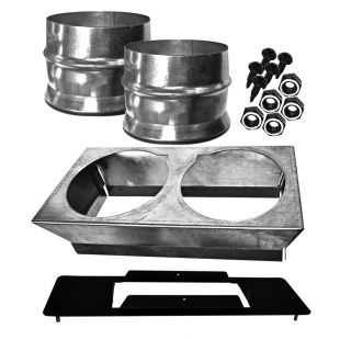 3 1/4" X 10" HOT AIR PLENUM KIT 