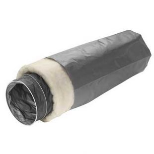 4''Ø X 10' INSULATED FLEX PIPE FOR FRESH AIR INTAKE KIT 