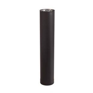 6'' X 36''L VORTEX DOUBLE WALL BLACK PIPE 