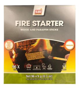 FIRE-LIGHTING TABLETS (wood particles and wax) (80 pack) 