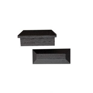 BLACK WOODEN DOOR HANDLE (2 UNITS) 