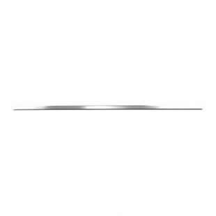 CHROME DECORATIVE ASH SHELF TRIM 24 1/2" X 1/2" X 1/8" 