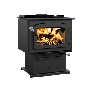 ESCAPE 1800 WOOD STOVE - BLACK DOOR 