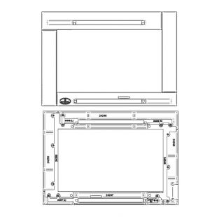 FACEPLATE KIT FOR MATRIX INSERT 