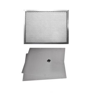 FILTRE À AIR LAVABLE EN ALUMINIUM AVEC SUPPORT (20" X 15" X 1") 