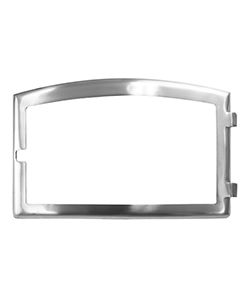 BRUSHED NICKEL CAST IRON DOOR OVERLAY (SOLUTION 1.6) 