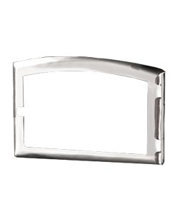 BRUSHED NICKEL CAST IRON DOOR OVERLAY (SOLUTION 3.4) 