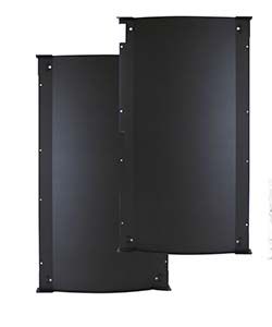 METALLIC BLACK SIDE PANEL KIT 