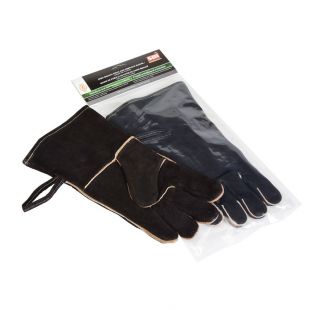 KEVLAR THREAD WOOD STOVE AND FIREPLACE GLOVES 