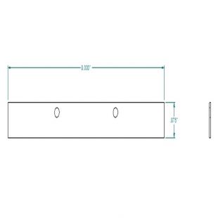 LONG SIDE GLASS RETAINER 