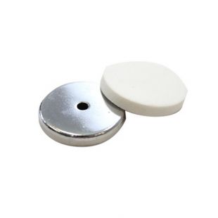 ENCASED MAGNETIC DISC WITH MOUNTING HOLE, CERAMIC, 3/16'' THICK, 1-15/64'' DIA 