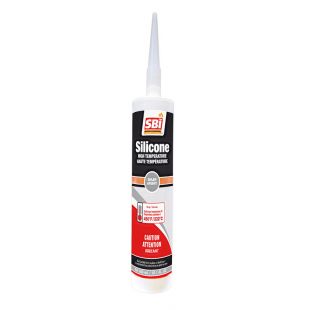 HIGH TEMPERATURE SILVER SILICONE  (300 mL- 10.1 FL.OZ.) 