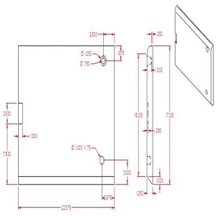 RIGHT REFRACTORY SLAB 