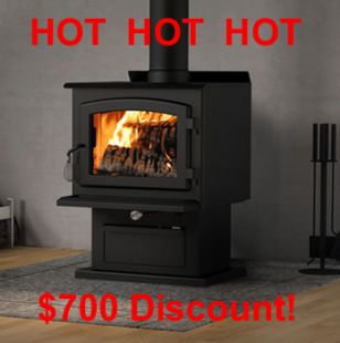 DROLET SAVANNAH WOOD FIRE 